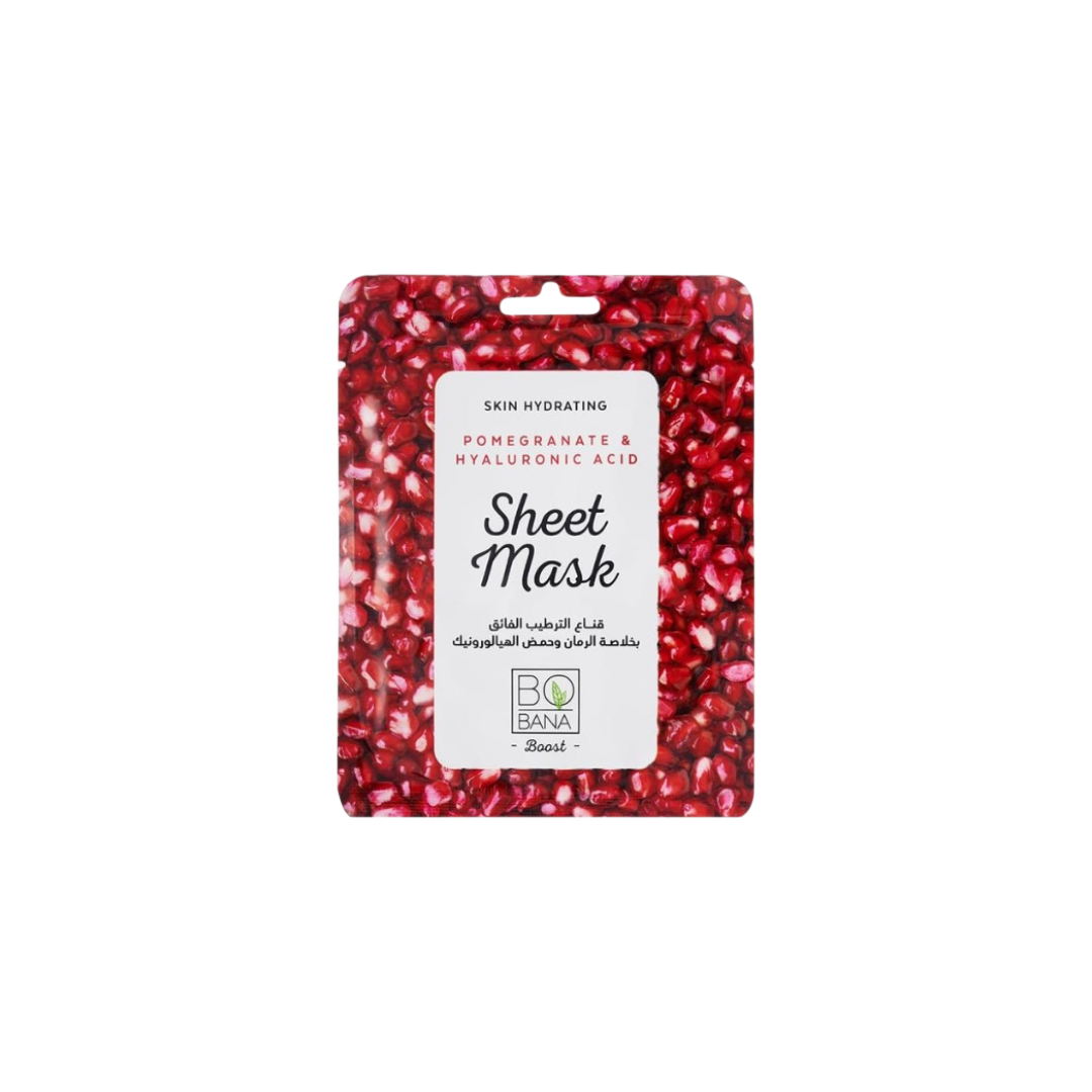 Bobana Pomegranate & Hyaluronic Acid Sheet Mask