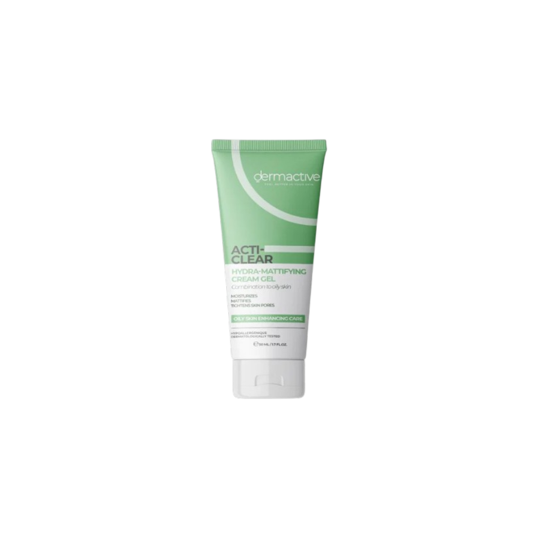 Dermactive Acti-Clear Hydra Mattifying Cream Gel 50ml (1+1)