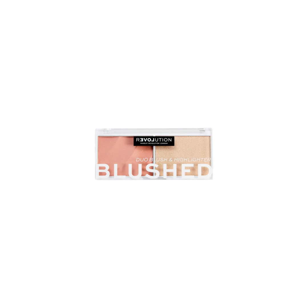 Revolution Duo Blush & Highlighter Blushed