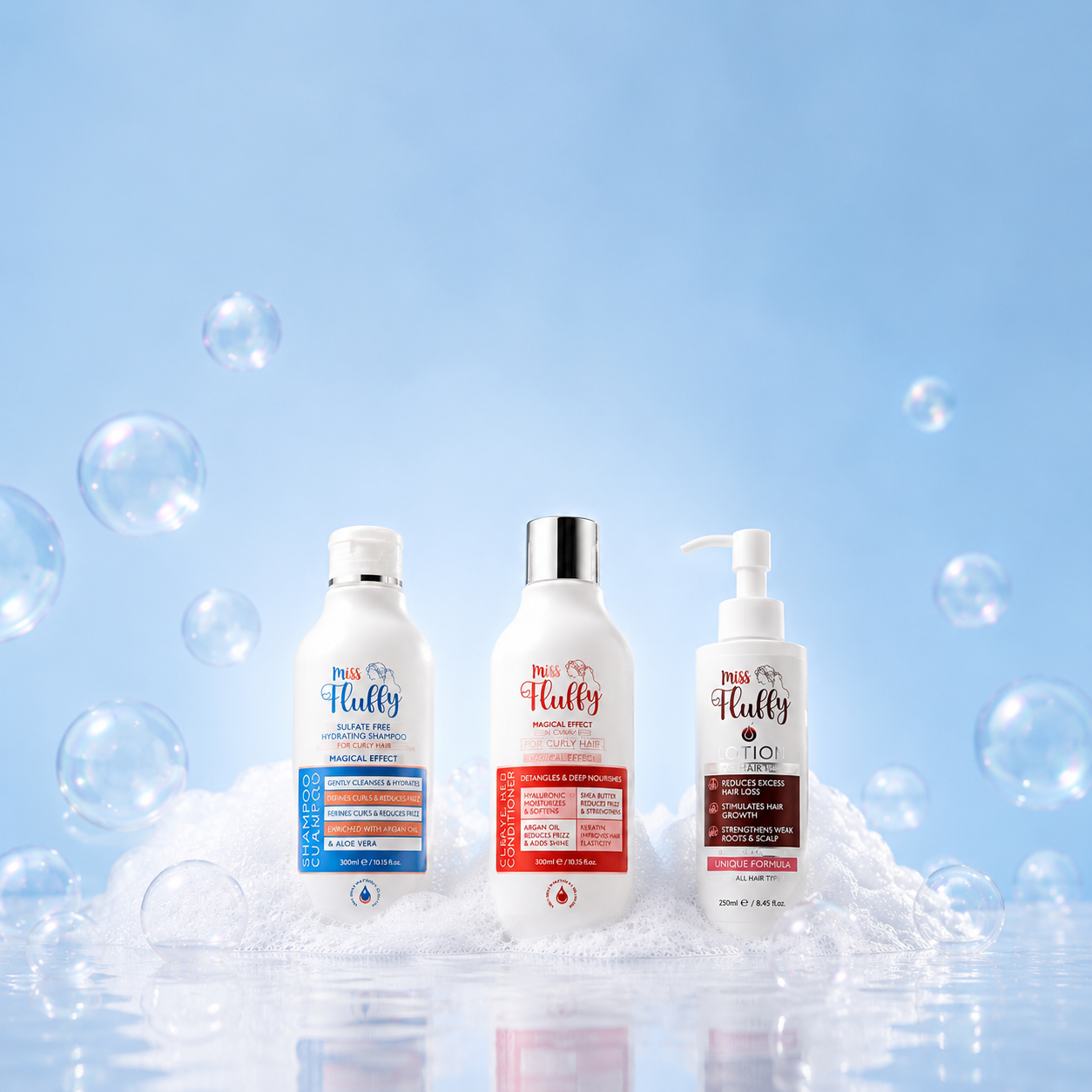Miss Fluffy Anti-Dandruff Hair Routine