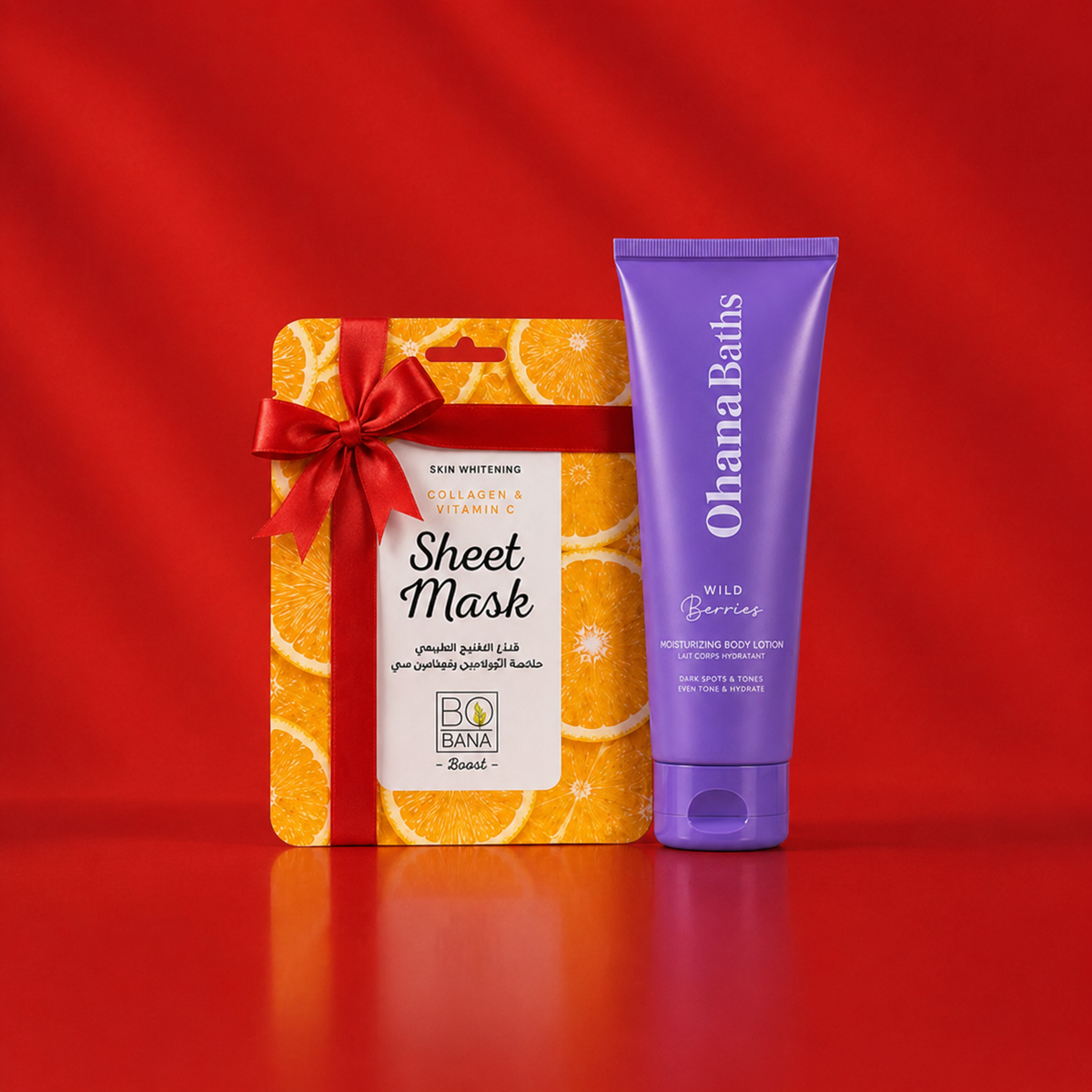 Ohana Baths Body Lotion + Free Sheet Mask