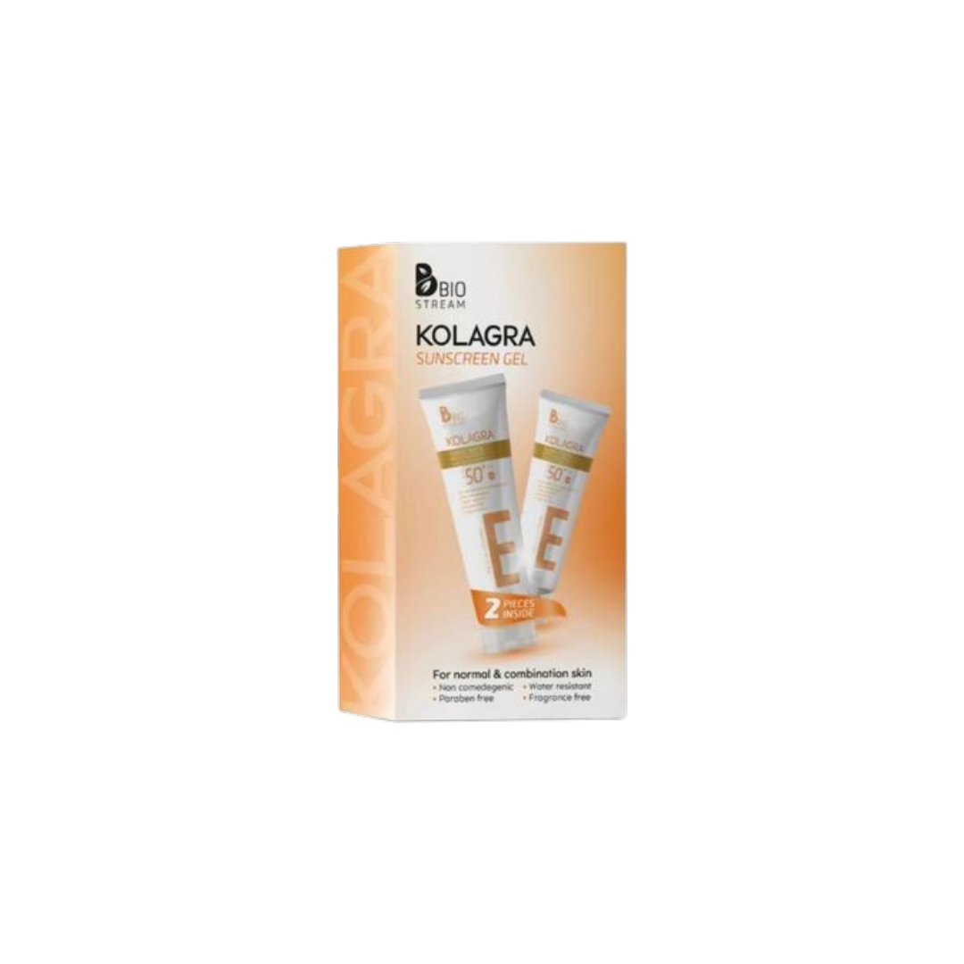 Kolagra sunscreen gel 50ml 1+1 Offer