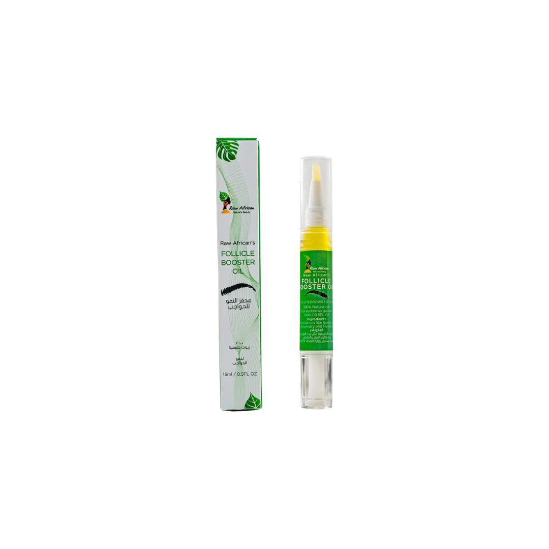Raw African Follicle Booster Eye Brows Gel 15ML