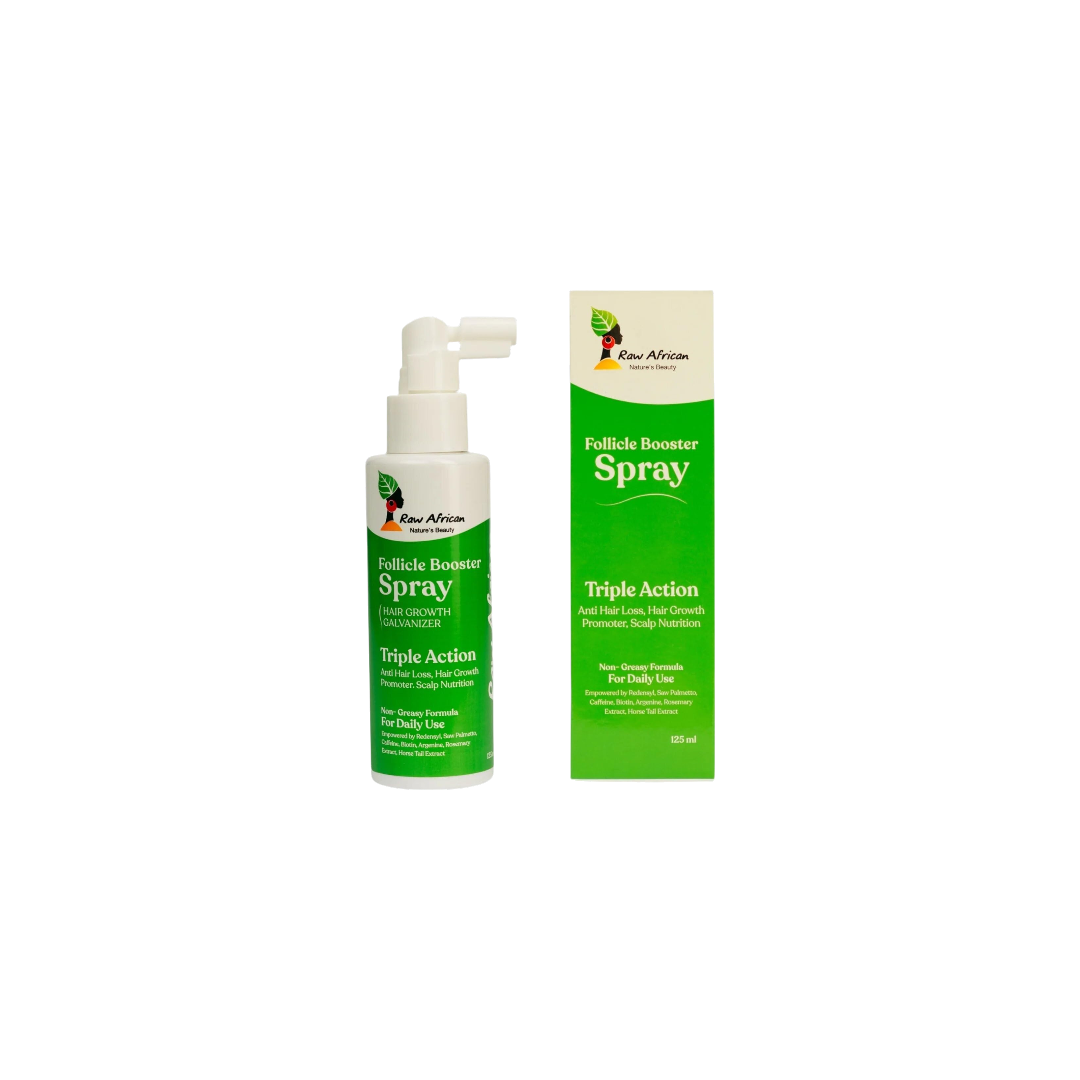 Raw African Follicle Booster Redensyl Hair Tonic Daily Spray - 125mL