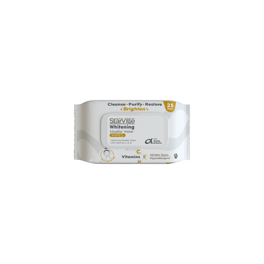 StarVille Whitening Micellar Water Wipes 25