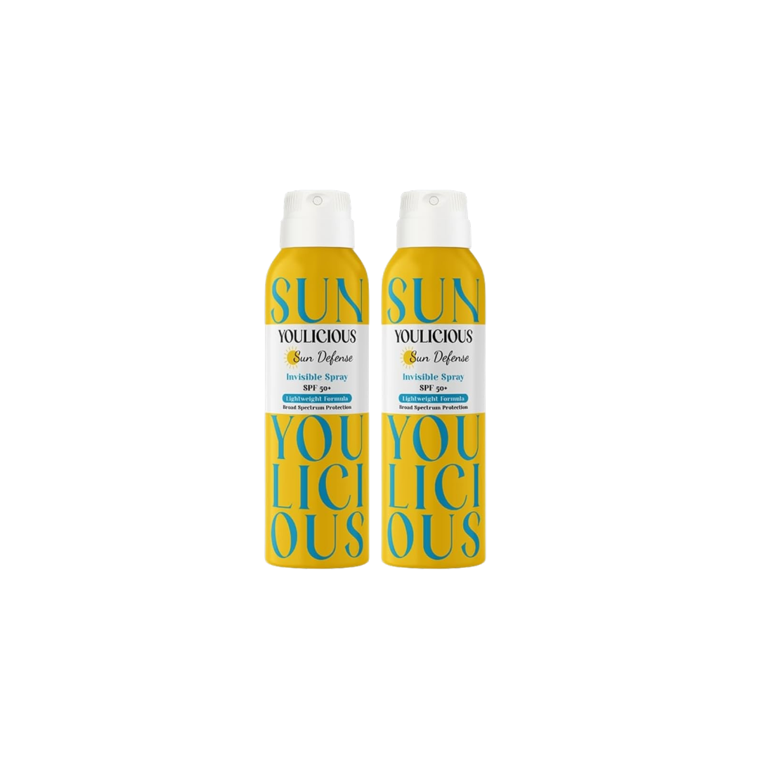 Youlicious Sun Defense Invisible SPF 50+ Spray 200ml (1+1) Promo Pack